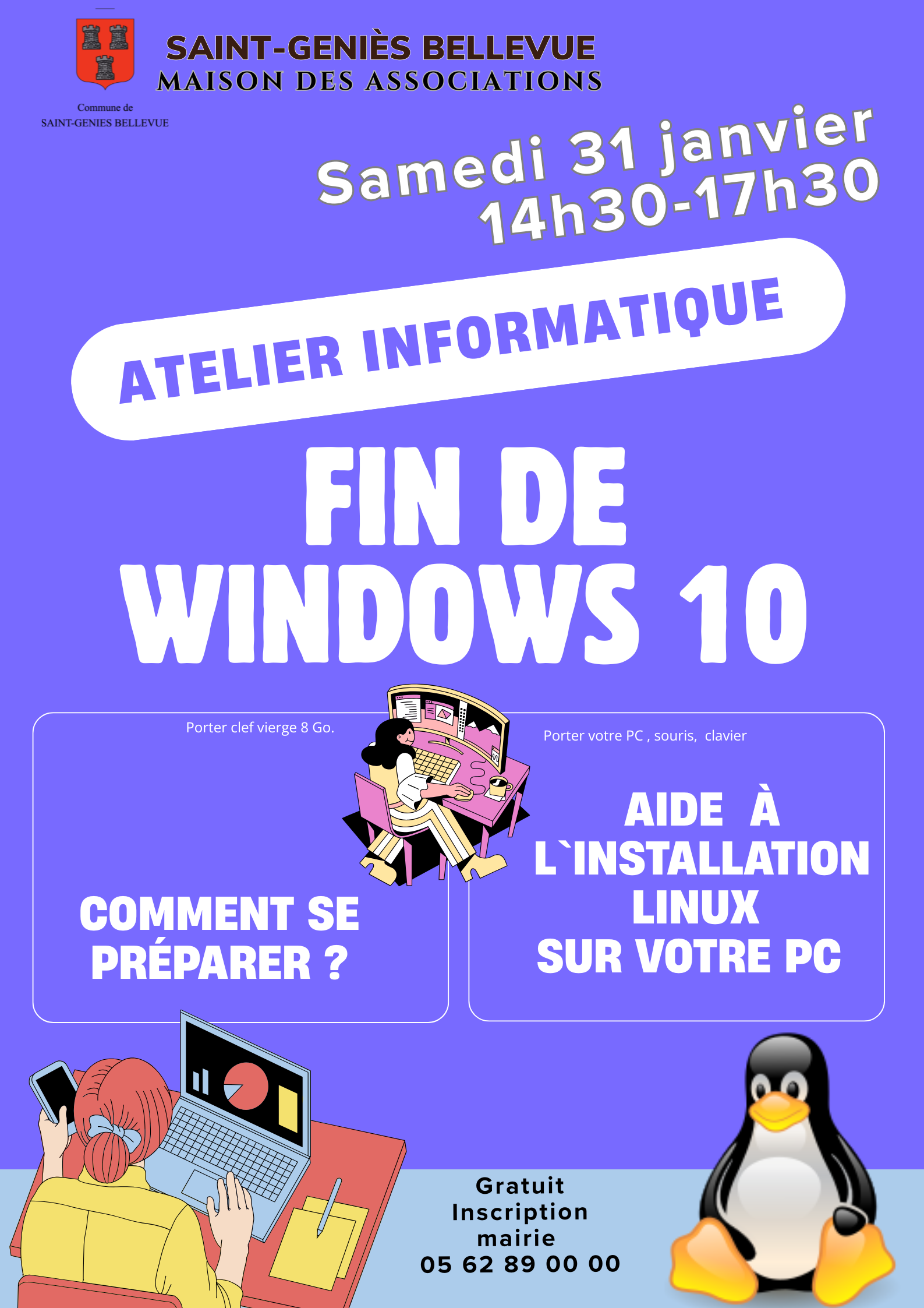 Affiche d'atelier Linux 2026(2)