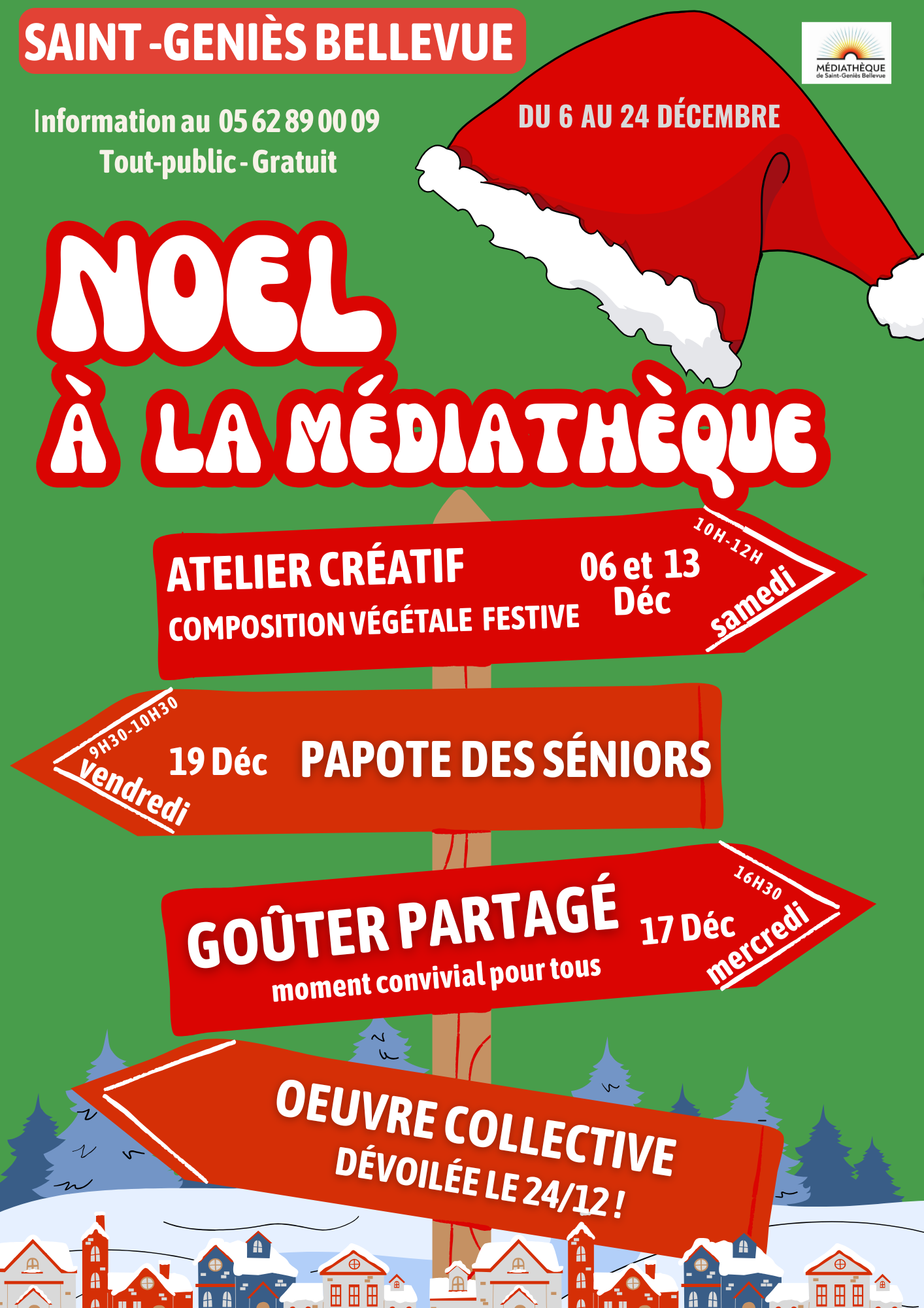 Affiche de Noël médiathèque(1)