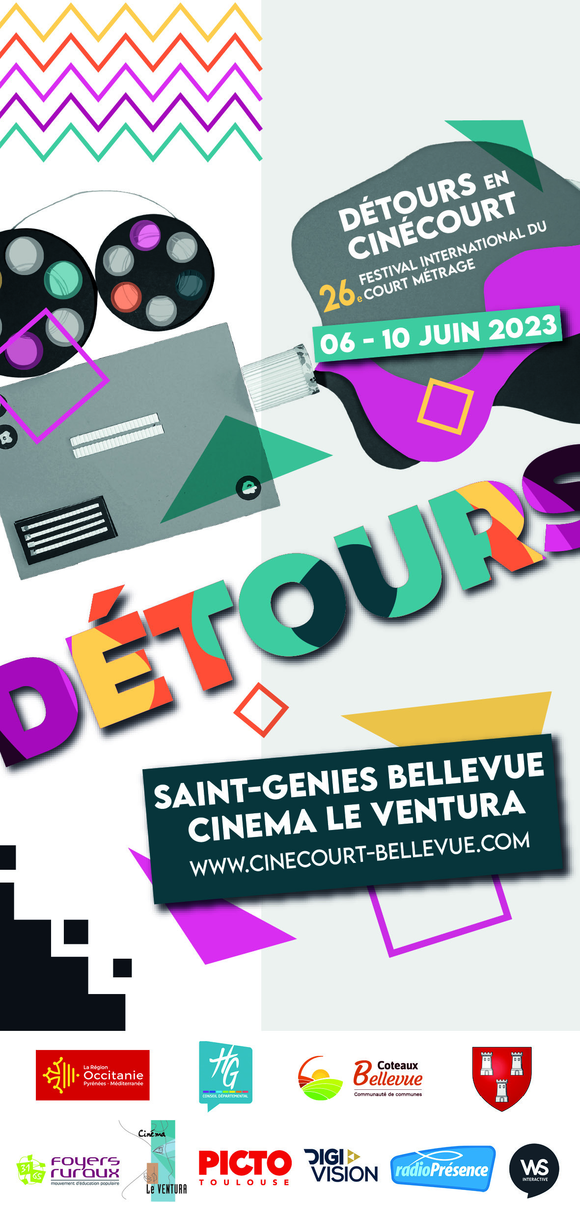 Affiche Détours  2023