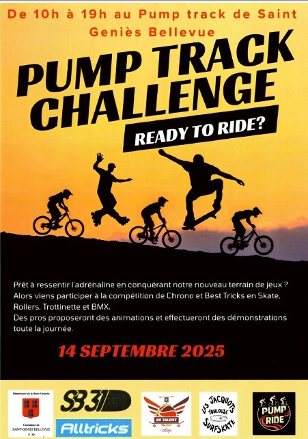 Affiche Pump Track Challenge