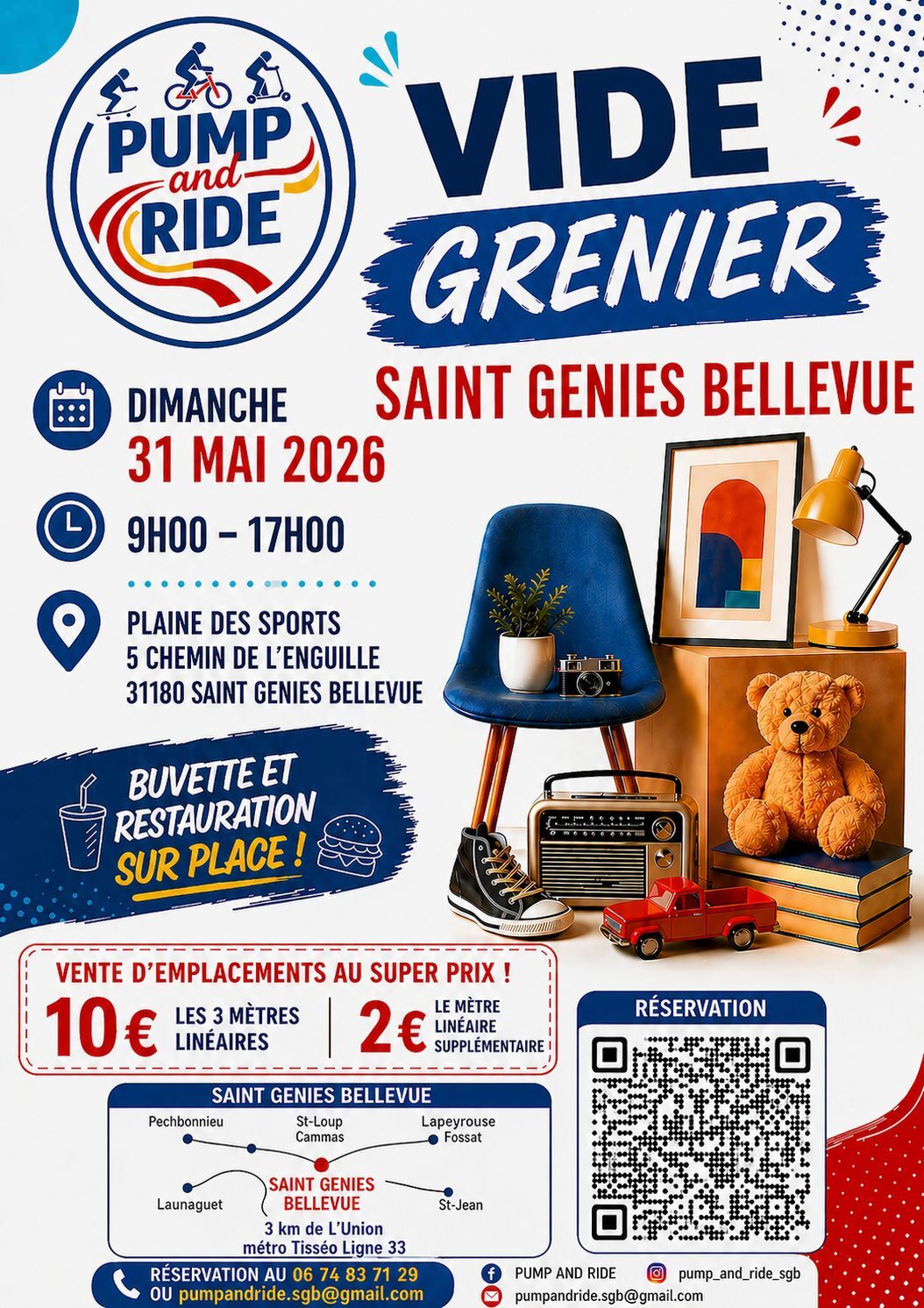 Affiche vide grenier mai 2026