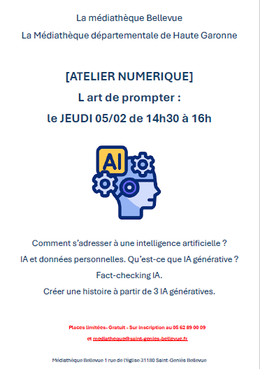 Atelier numérique février 2026