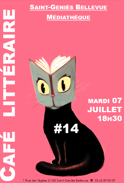 CAFE LITTERAIRE JUILLET 2026