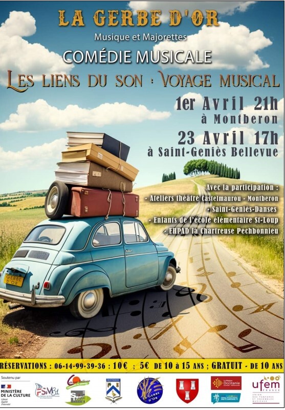 Comédie musicale Gerbe d'Or 2023