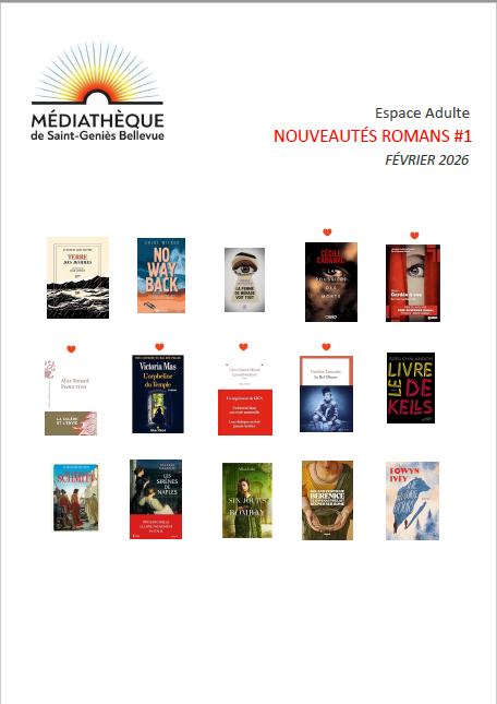 Espace Adulte Nouveautés Romans #1 Février 2026