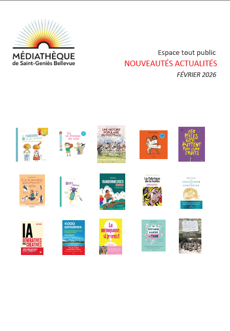 Espace tout public Nouveautés actualités Février 2026