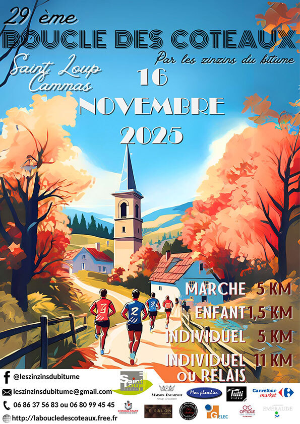 La Boucles des Coteaux novembre 2025