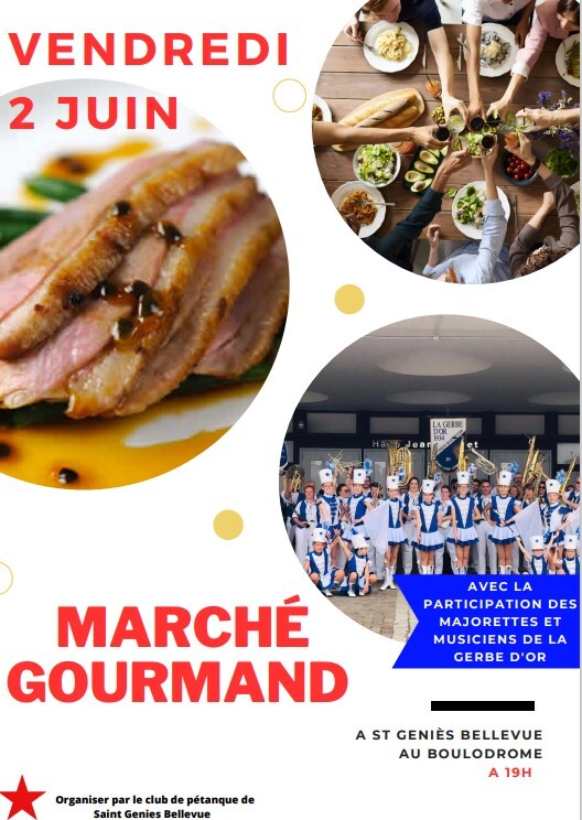 Marché gourmand 2 juin 2023