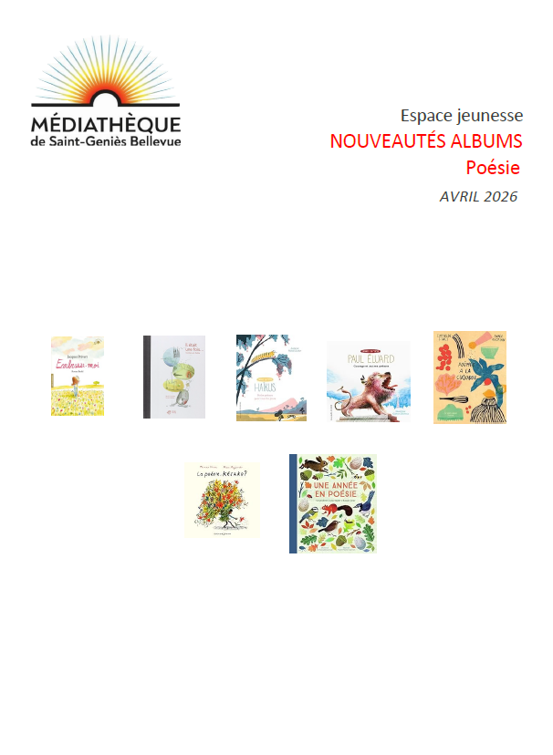 NOUVEAUTES DOCUMENTAIRE JEUNESSE AVRIL 2026
