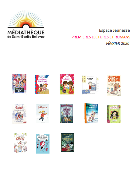 Premières lectures et Romans Février 2026