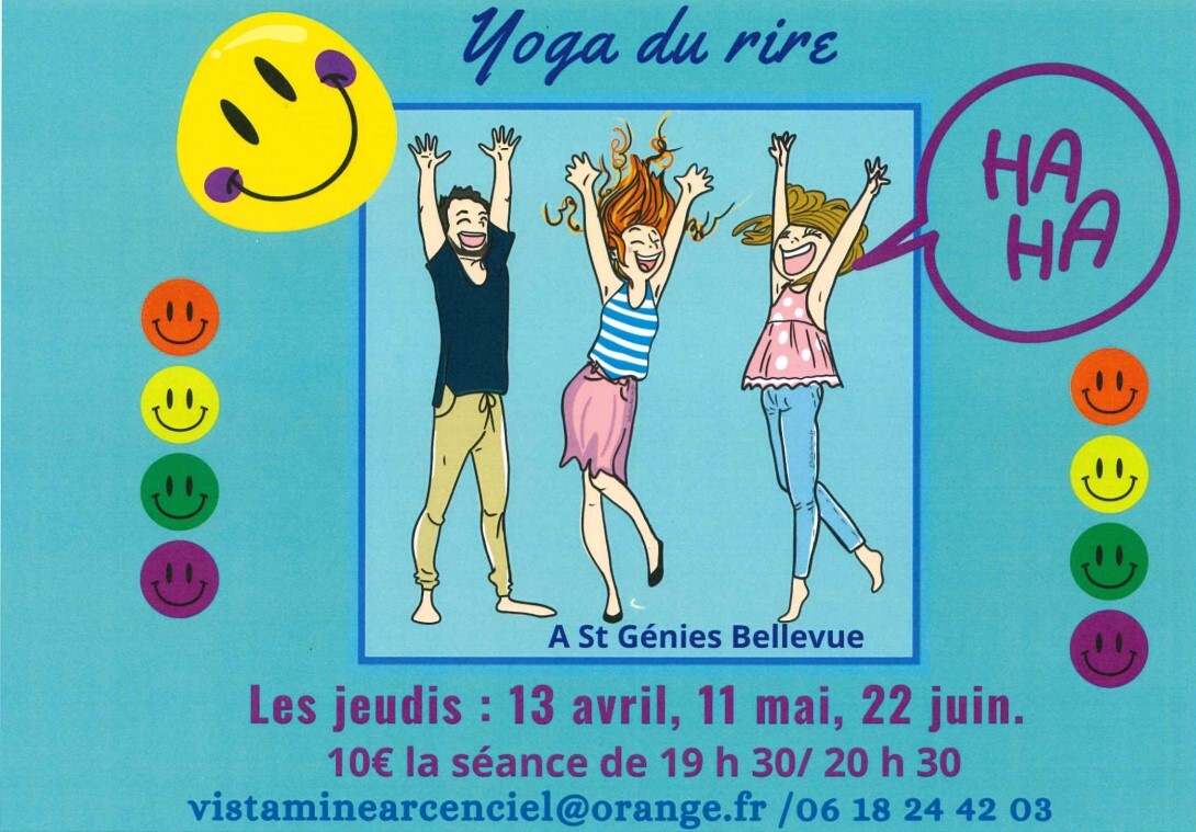 Yoga du Rire avril 2023